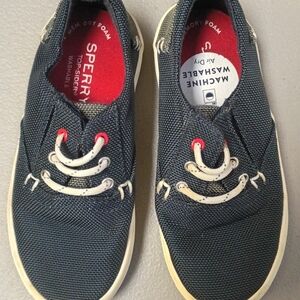 Sperry Kids Sneakers - Dark Blue and White